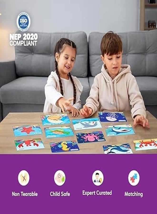 GiniMini Underwater Animals Puzzle for Kids 2 3 4 5 Years | Educational 2 Piece Puzzle for Memory & Motor Skills | Return & Birthday Gifts for Boys & Girls - Image 5